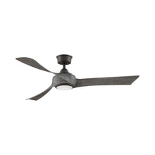 Load image into Gallery viewer, Wrap Custom LED Ceiling Fan in Matte Greige/Weathered Wood/56-Inch.