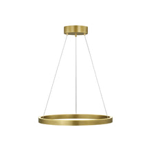 Load image into Gallery viewer, Fiama LED Suspension Light in Plated Brass (Small).