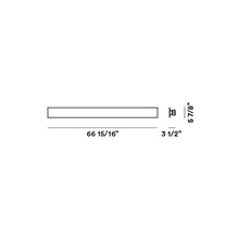 Load image into Gallery viewer, Fields 1 Wall Light - line drawing.
