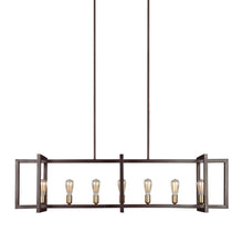 Load image into Gallery viewer, Finnegan Linear Chandelier Detail.
