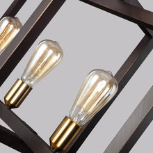 Load image into Gallery viewer, Finnegan Linear Chandelier Detail.
