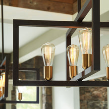 Load image into Gallery viewer, Finnegan Linear Chandelier Detail.