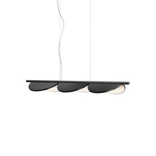Load image into Gallery viewer, Almendra LED Linear Pendant Light in Anthracite (3-Light).