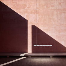 Load image into Gallery viewer, Almendra LED Linear Pendant Light in Detail.