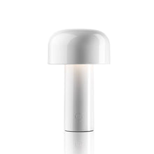 Load image into Gallery viewer, Bellhop LED Table Lamp in White.