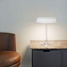 Load image into Gallery viewer, Bon Jour LED Table Lamp In Use