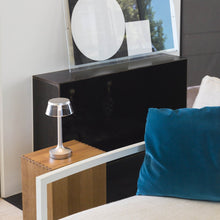 Load image into Gallery viewer, Bon Jour Unplugged Wireless LED Table Lamp in Use