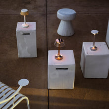 Load image into Gallery viewer, Bon Jour Unplugged Wireless LED Table Lamp Group Outdoor