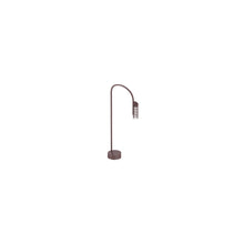 Load image into Gallery viewer, Caule Nest Outdoor LED Bollard in Deep Brown (29.6-Inch).