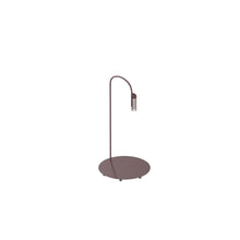 Load image into Gallery viewer, Caule Nest Outdoor LED Floor Lamp in Deep Brown (37.4-Inch).