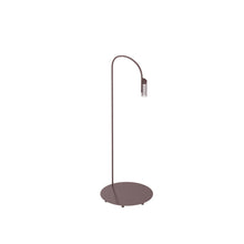 Load image into Gallery viewer, Caule Nest Outdoor LED Floor Lamp in Deep Brown (57.1-Inch).