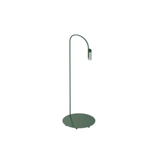 Load image into Gallery viewer, Caule Nest Outdoor LED Floor Lamp in Forest Green (57.1-Inch).