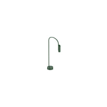 Load image into Gallery viewer, Caule Outdoor LED Bollard in Forest Green (29.6-Inch).