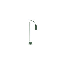 Load image into Gallery viewer, Caule Outdoor LED Bollard in Forest Green (35.5-Inch).