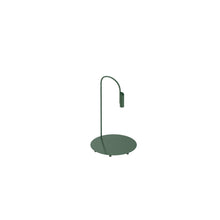 Load image into Gallery viewer, Caule Outdoor LED Floor Lamp in Forest Green (31.5-Inch).