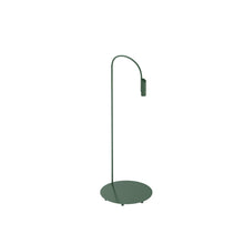 Load image into Gallery viewer, Caule Outdoor LED Floor Lamp in Forest Green (57.1-Inch).