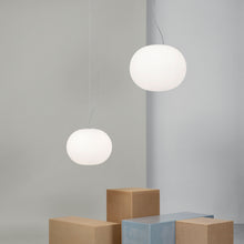 Load image into Gallery viewer, Glo-Ball S Pendant Light Illuminated