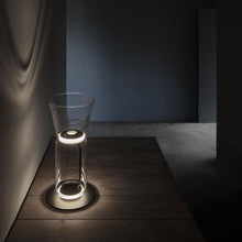 Load image into Gallery viewer, Noctambule High Cylinder and Cone LED Floor Lamp in Detail.