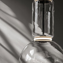 Load image into Gallery viewer, Noctambule Low Cylinder and Bowl LED Pendant Light in Detail.
