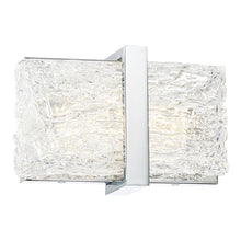 Load image into Gallery viewer, Forest Ice II LED Bath Vanity Light in Chrome.
