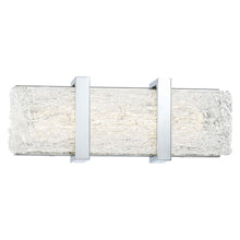 Load image into Gallery viewer, Forest Ice II LED Bath Vanity Light in Medium.