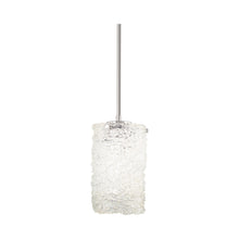 Load image into Gallery viewer, Forest Ice LED Mini Pendant Light in Chrome.
