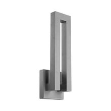 Load image into Gallery viewer, Forq Outdoor LED Wall Light in Small/Graphite.