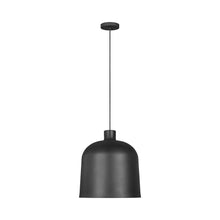 Load image into Gallery viewer, Foundry LED Pendant Light in Nightshade Black.