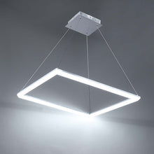 Load image into Gallery viewer, Frame LED Pendant Light in Detail.