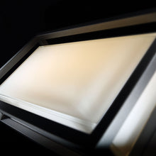Load image into Gallery viewer, Framed Outdoor LED Wall Light in Detail.