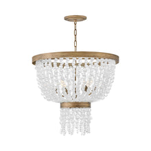 Load image into Gallery viewer, Dune Chandelier in Soft White (Large).