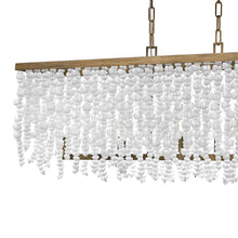 Load image into Gallery viewer, Dune Linear Pendant Light in Detail.