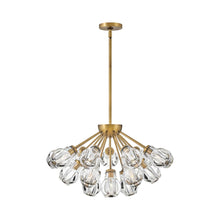 Load image into Gallery viewer, Elise Pendant Light in Heritage Brass.