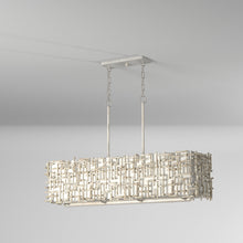 Load image into Gallery viewer, Farrah Linear Pendant Light in Detail.