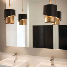 Load image into Gallery viewer, Gigi Mini Pendant Light in bathroom.
