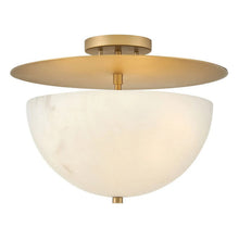 Load image into Gallery viewer, Inez Semi Flush Mount Ceiling Light in Detail.