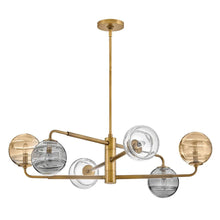 Load image into Gallery viewer, Oberon Chandelier in Detail.