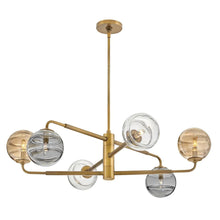 Load image into Gallery viewer, Oberon Chandelier in Detail.