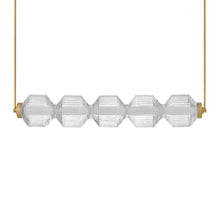 Load image into Gallery viewer, Reign LED Linear Pendant Light in Detail.