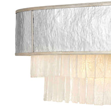 Load image into Gallery viewer, Reverie Drum Linear Pendant Light in Detail.