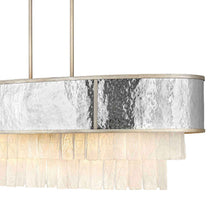 Load image into Gallery viewer, Reverie Drum Linear Pendant Light in Detail.