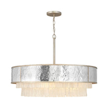 Load image into Gallery viewer, Reverie Drum Pendant Light in Champagne Gold (36-Inch).