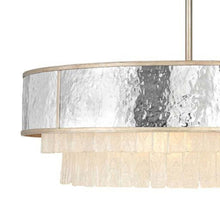 Load image into Gallery viewer, Reverie Drum Pendant Light in Detail.