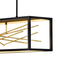 Load image into Gallery viewer, Styx LED Linear Pendant Light in Detail.
