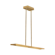 Load image into Gallery viewer, Tangent LED Linear Pendant Light in Detail.