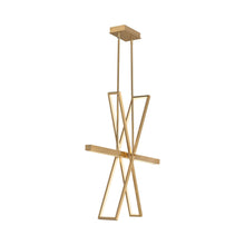Load image into Gallery viewer, Tangent LED Linear Pendant Light in Detail.