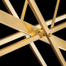Load image into Gallery viewer, Tangent LED Linear Pendant Light in Detail.