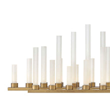 Load image into Gallery viewer, Trinity LED Linear Pendant Light in Detail.