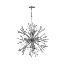 Load image into Gallery viewer, Vida Chandelier in Glacial (Large).