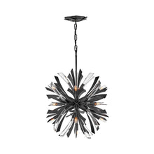 Load image into Gallery viewer, Vida Chandelier in Brushed Graphite (Small).